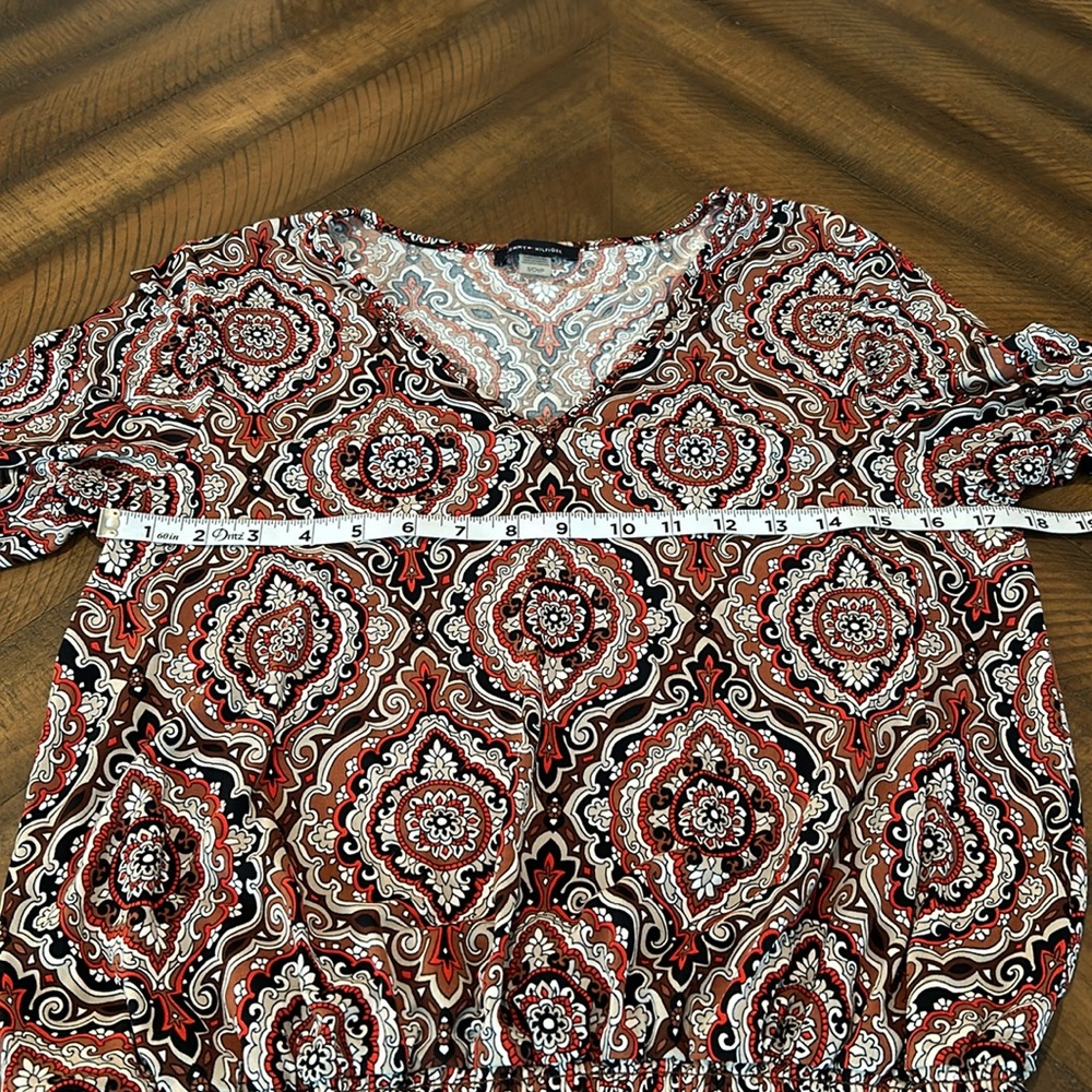 Tommy Hilfiger Women’s Long Sleeve Blouse.  Size Small - Picture 8 of 11